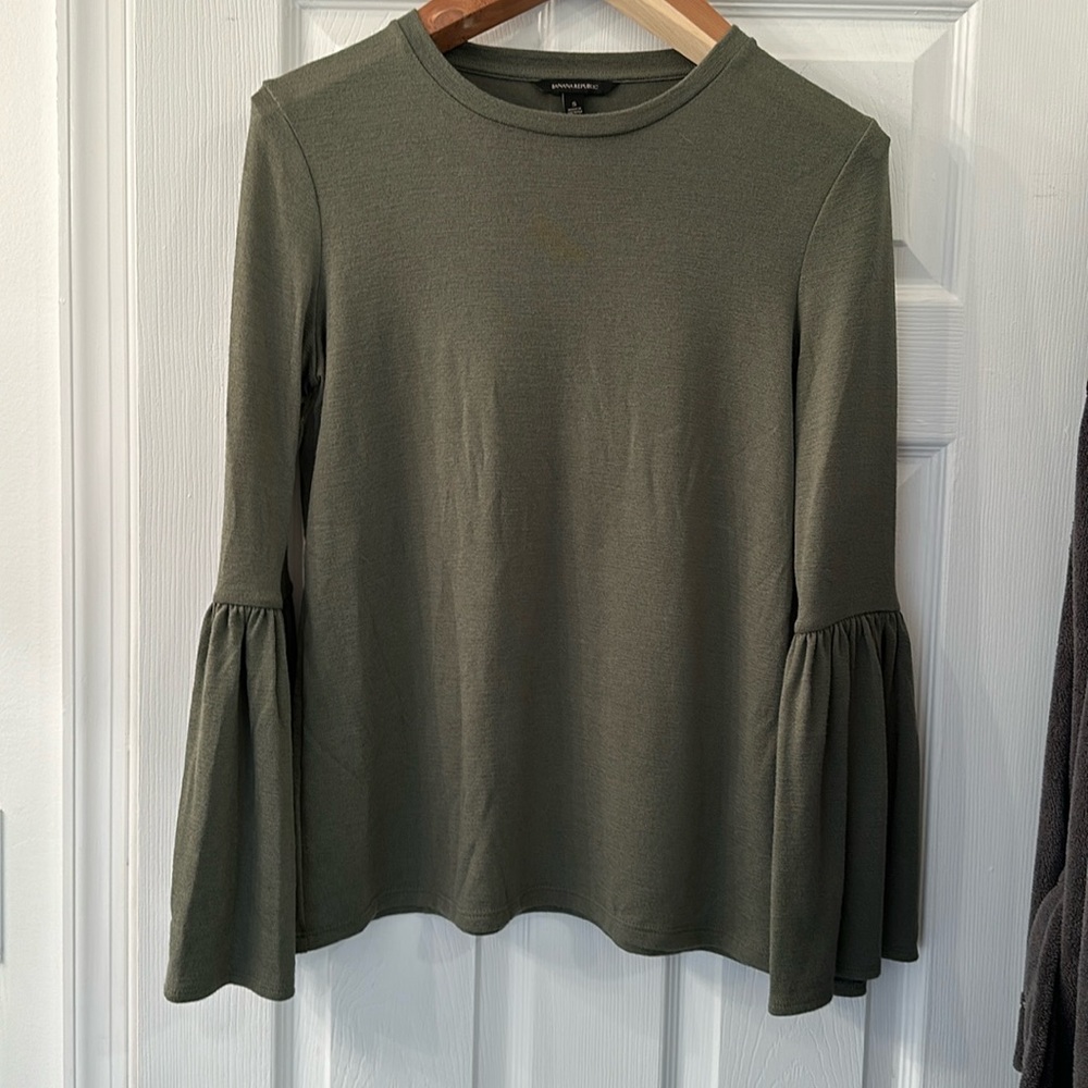 Banana Republic too with bell sleeve. SMALL